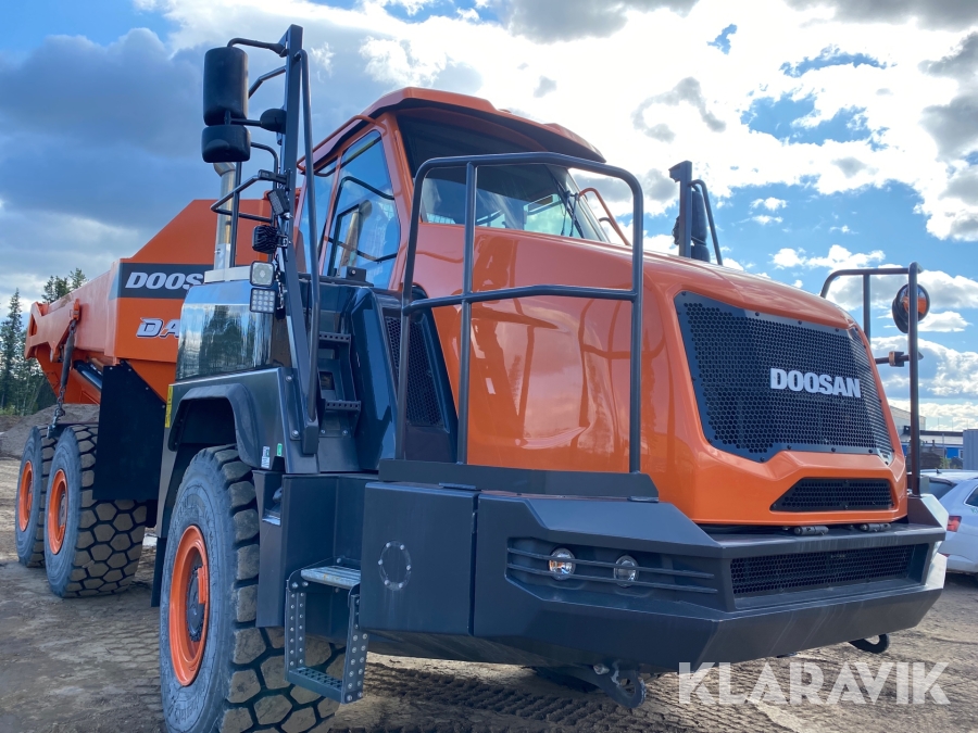 Dumper Doosan DA30, Gällivare, Klaravik auktioner