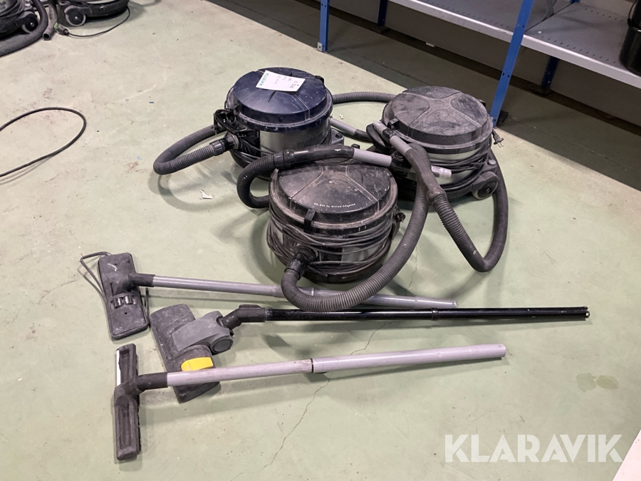 Dammsugare 3st Nilfisk GD 930