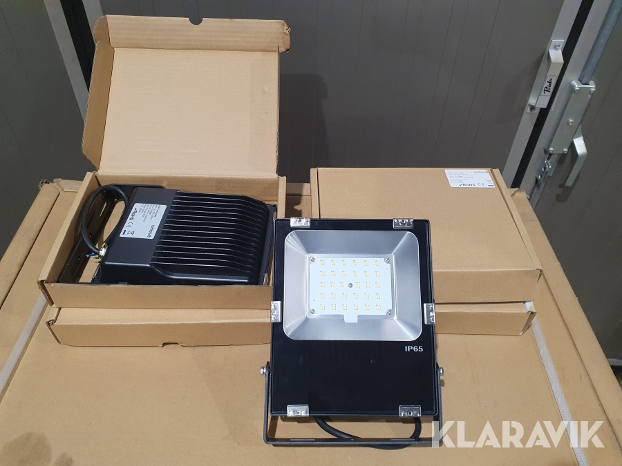 Led strålkastare 30W 5 st