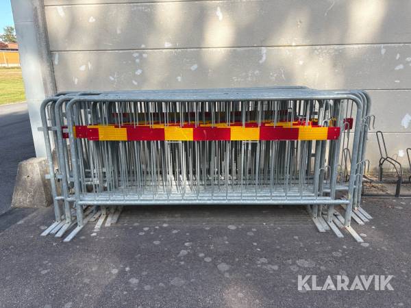 Kravallstaket 2300mm 13st