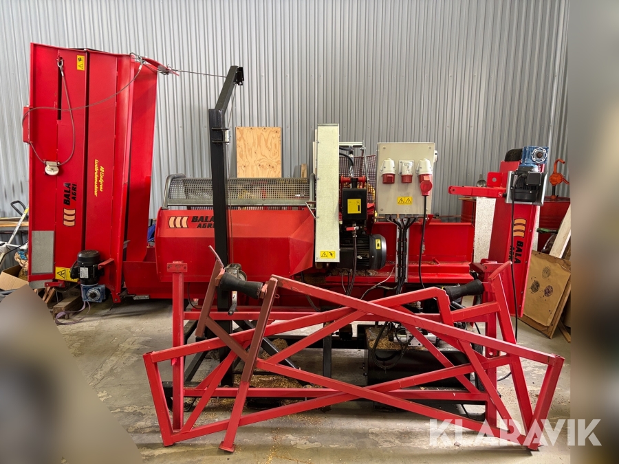 Vedmaskin/Vedkombi Bala Agri 410 EL