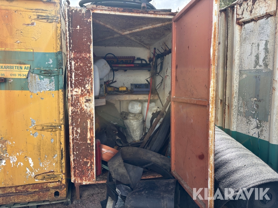 Container med innehåll