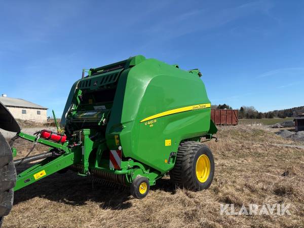 Rundbalspress John Deere V 461 R flexkammarpress