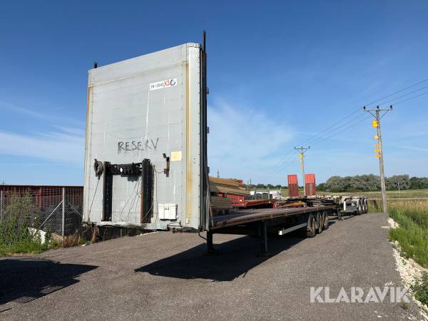 Flak med vändskiva Kögel