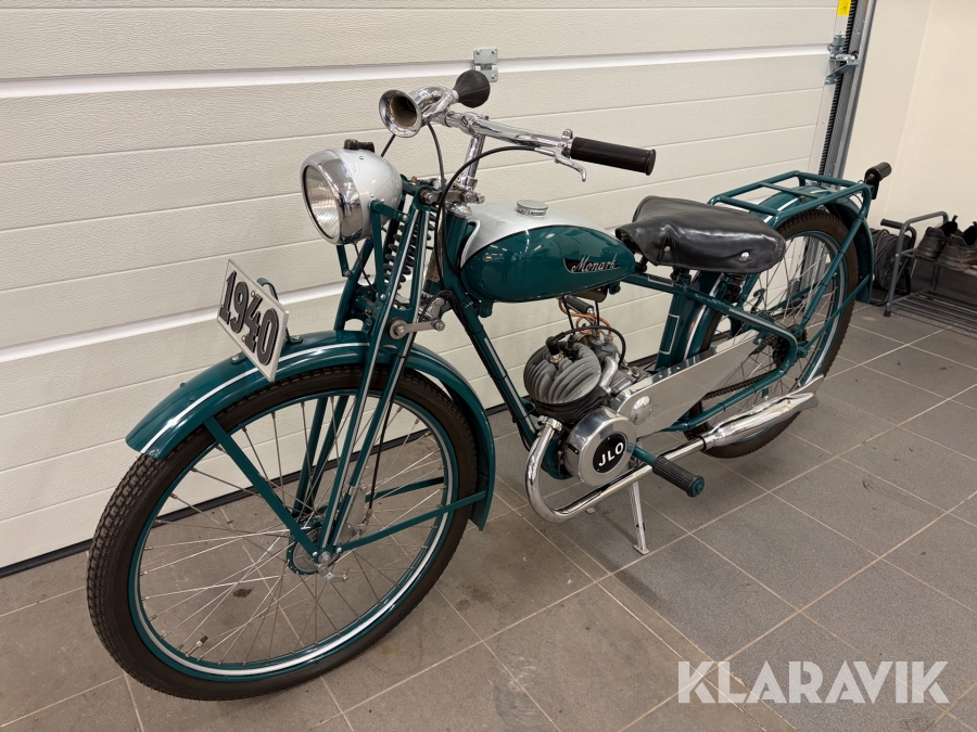 Veteranmotorcykel Monark 65 118cc 1940