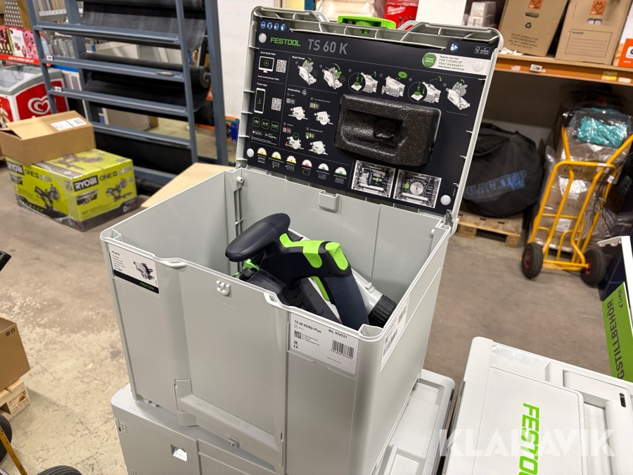 Sänksåg Festool TS 60 KEBQ-Plus