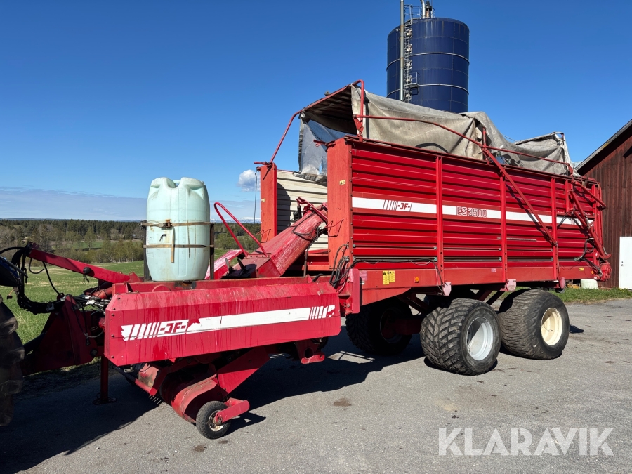 Hackvagn / ensilagevagn JF ES 3500