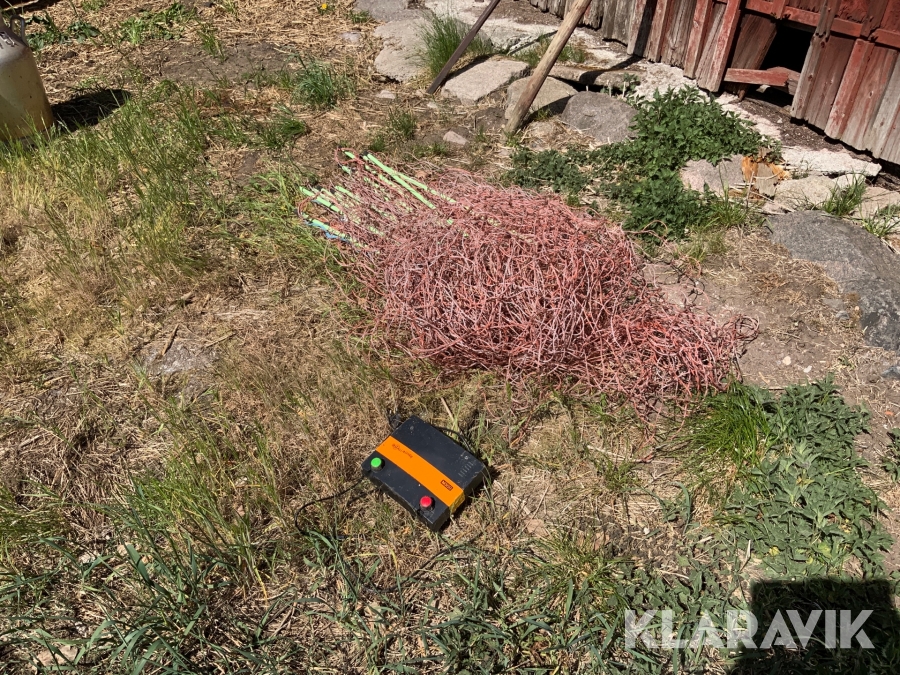 Elfårnät med med aggregat