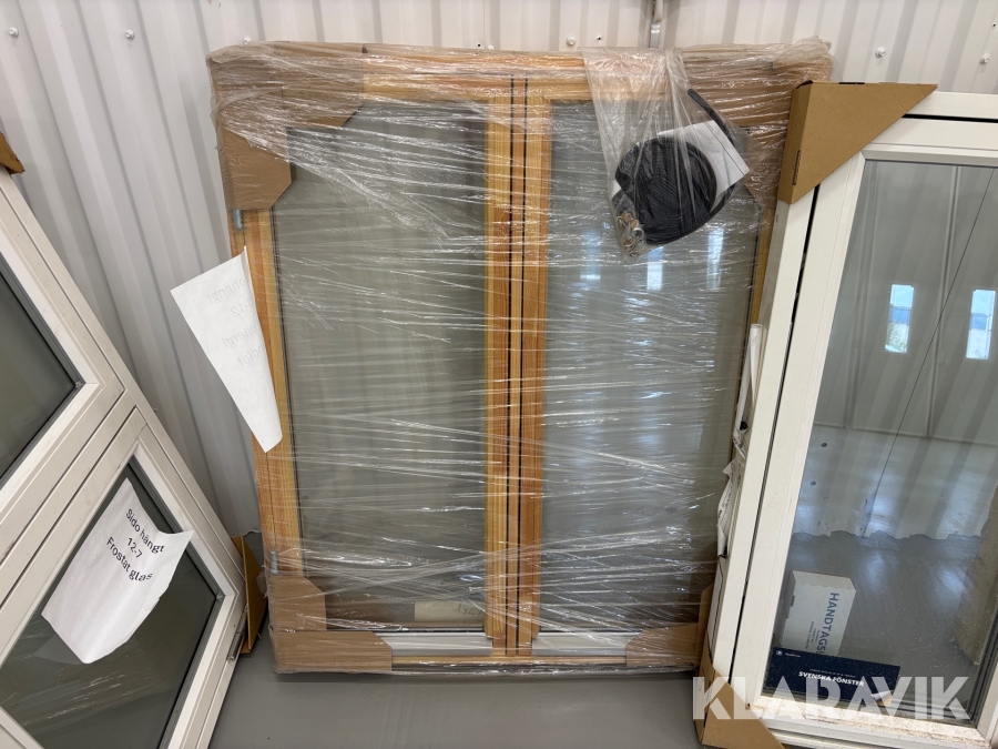 Fönster sidohängt 10x12 2-glas energi obehandlat