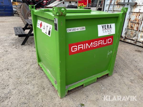 Dieseltank Fuel Proof Vera Tank 1m3