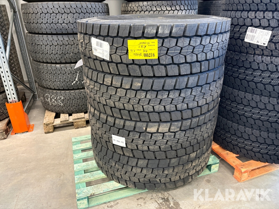 Däck Bridgestone Duravis R-drive 002 315/80R22,5 fyra styck