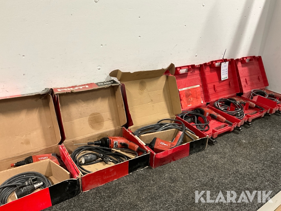 Gipsskruvdragare 6st Hilti SD 5000