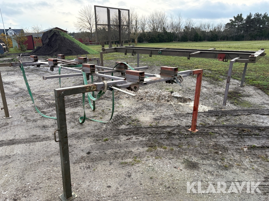 Snabblåsramar Laxo 2st, en med containerfäste