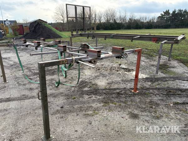 Snabblåsramar Laxo 2st, en med containerfäste