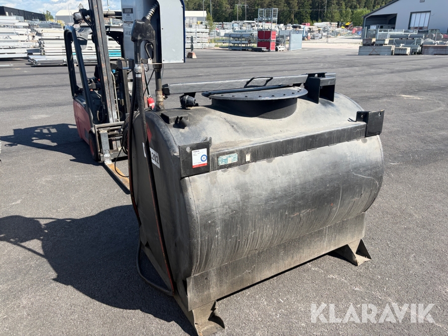 Bränsletank ABG 1500 liter