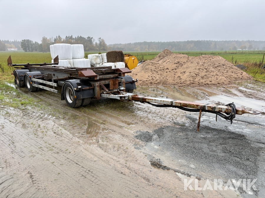 Lastväxlarsläp med tipp Hogstad S3-LV30
