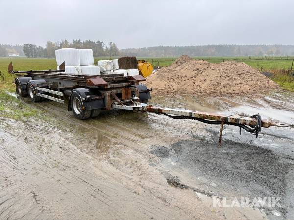 Lastväxlarsläp med tipp Hogstad S3-LV30