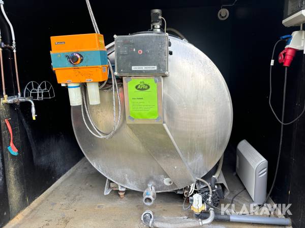 Mjölktank Hackman Wedholms 2000 L
