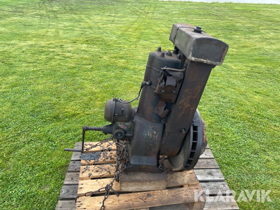 Stationär motor/Veteran Bergmotor VL 9