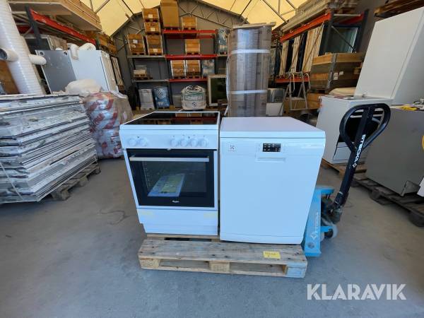 Diskmaskin och spis/ugn Whirlpool/Electrolux