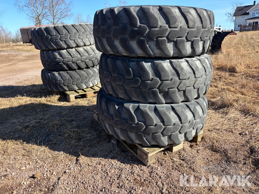 Entreprenaddäck 455/70R24 Dunlop SP T9 6 st