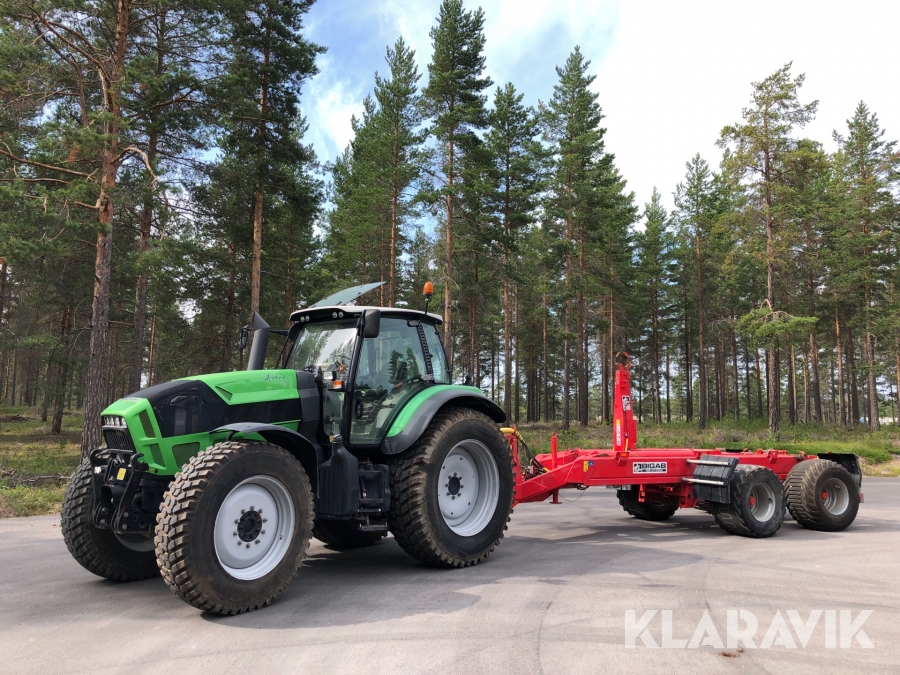 Traktor Deutz Fahr 40S 210T3 DW med Bigab lastväxlare 
