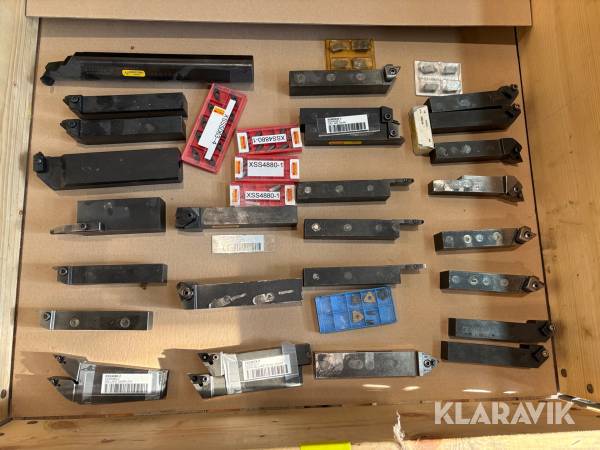 Parti med svarvstål