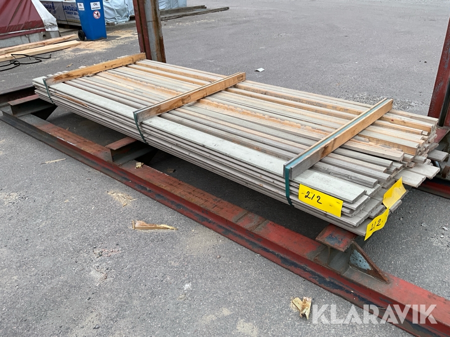 Virkespaket Målad panel 22x120 22x45