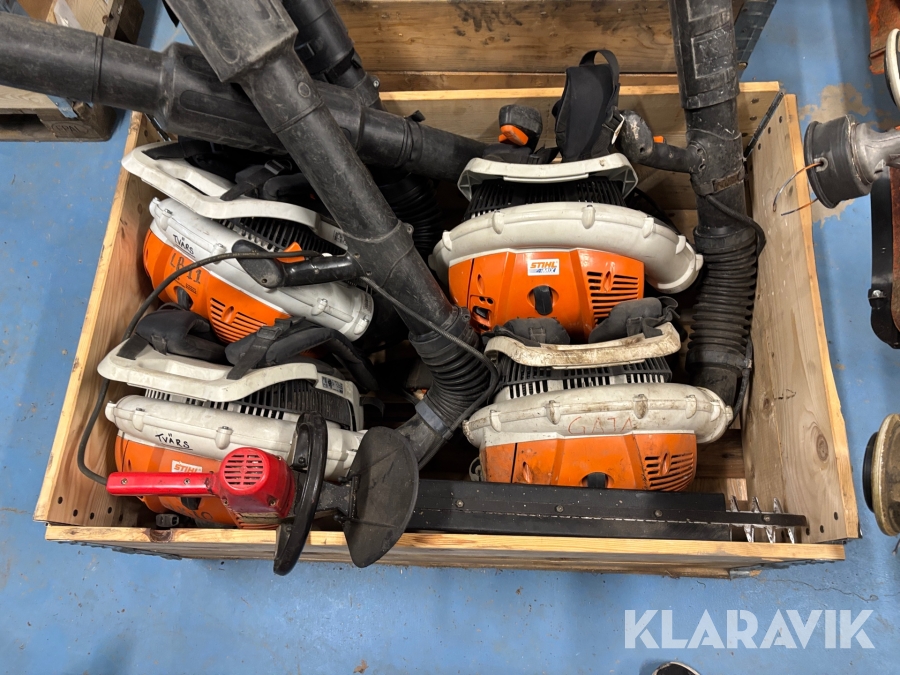 Lövblås Stihl 500-600 4 st