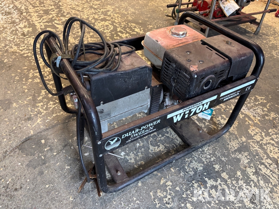Motorsvets / elverk Powerman W170H