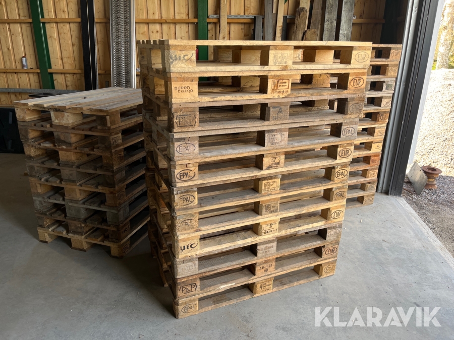 Lastpallar Euro pall