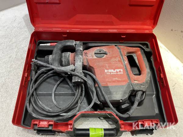 Bilningsmaskin Hilti TE 500-AVR