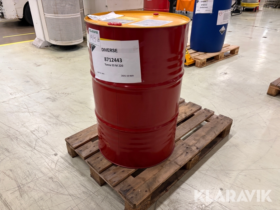 Smörjmedel för maskin skenor Shell Tonna S3 M 220 209L
