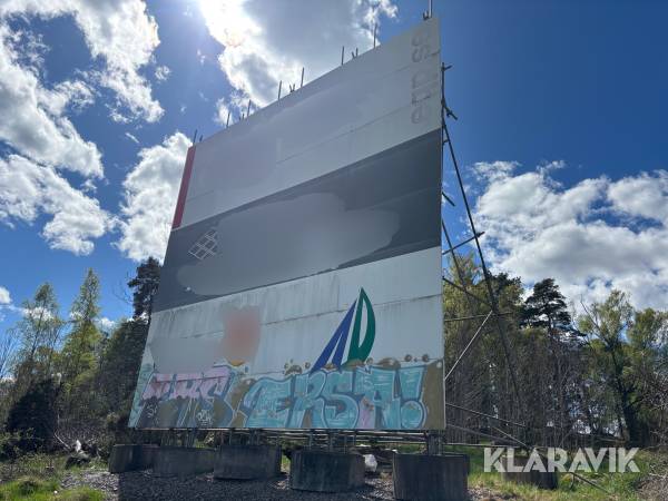 Reklamskylt layher ca 85m2