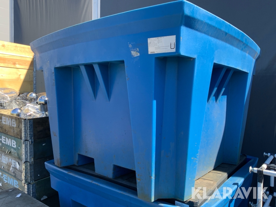 Uppsamlingskärl Denios IBC-station ECO 1 1100l
