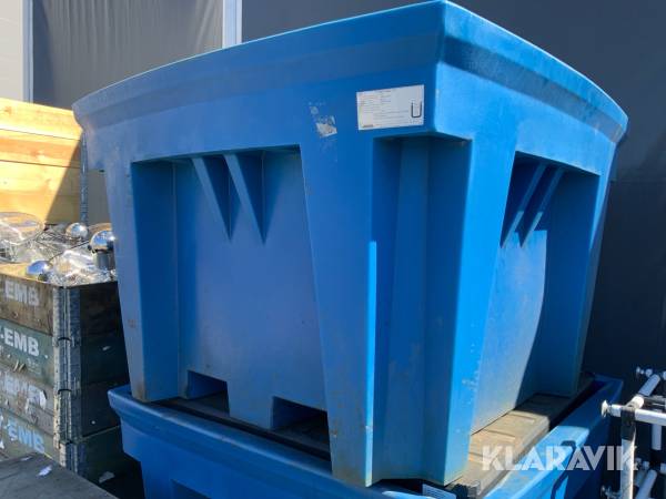 Uppsamlingskärl Denios IBC-station ECO 1 1100l