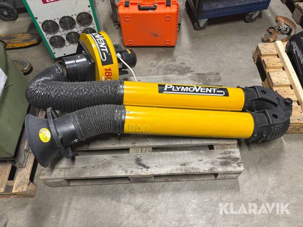 Svetsutsugsarm Plymovent Flexmax med motor