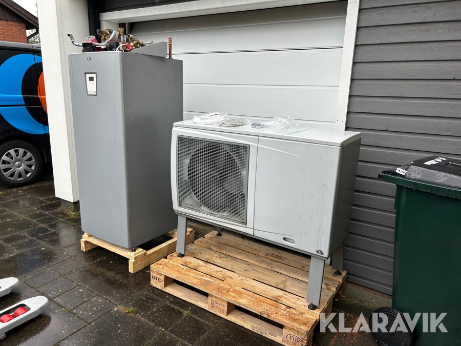 Värmepump luft/vatten CTC EcoEl 1550 & EcoAir 107