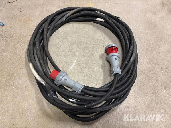 Strömkabel 63A, 20-25m