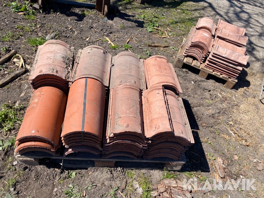 Takpannor Skandia Enkupigt ca 100st