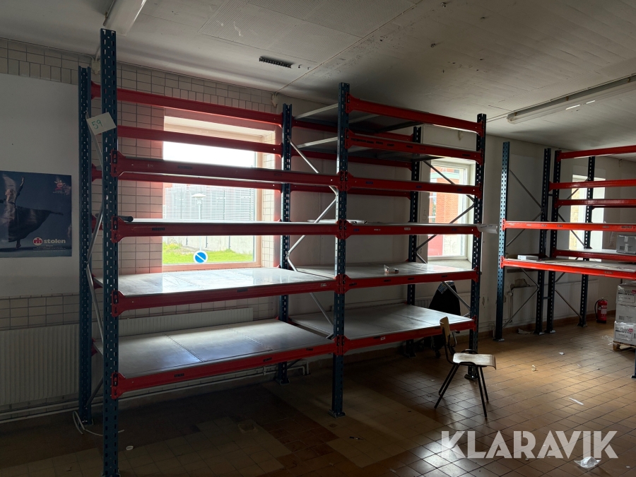 Pallställ 3m högt 4m långt Constructor Rack 83