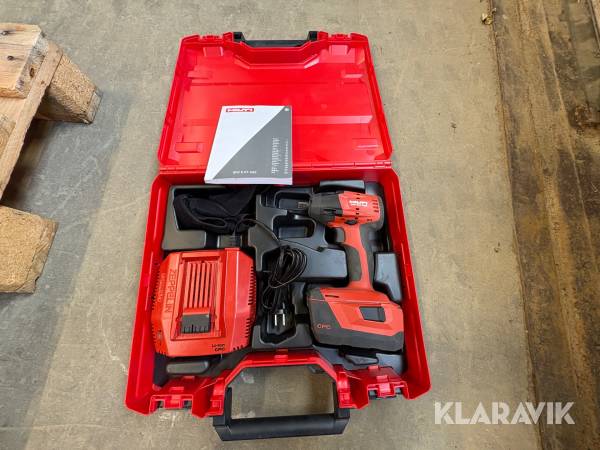 Mutterdragare Hilti SIW 6AT-A22 Inkl Laddare 1st Batteri