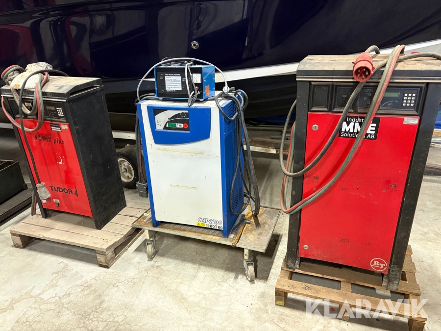 Batteriladdare till truck 4st