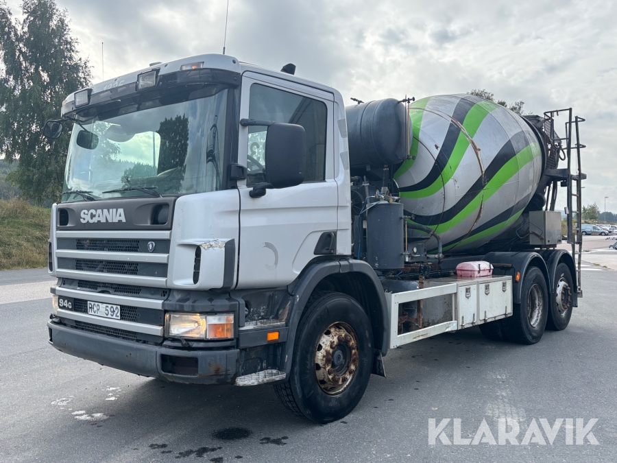 Betongbil Scania P94GB 6x2