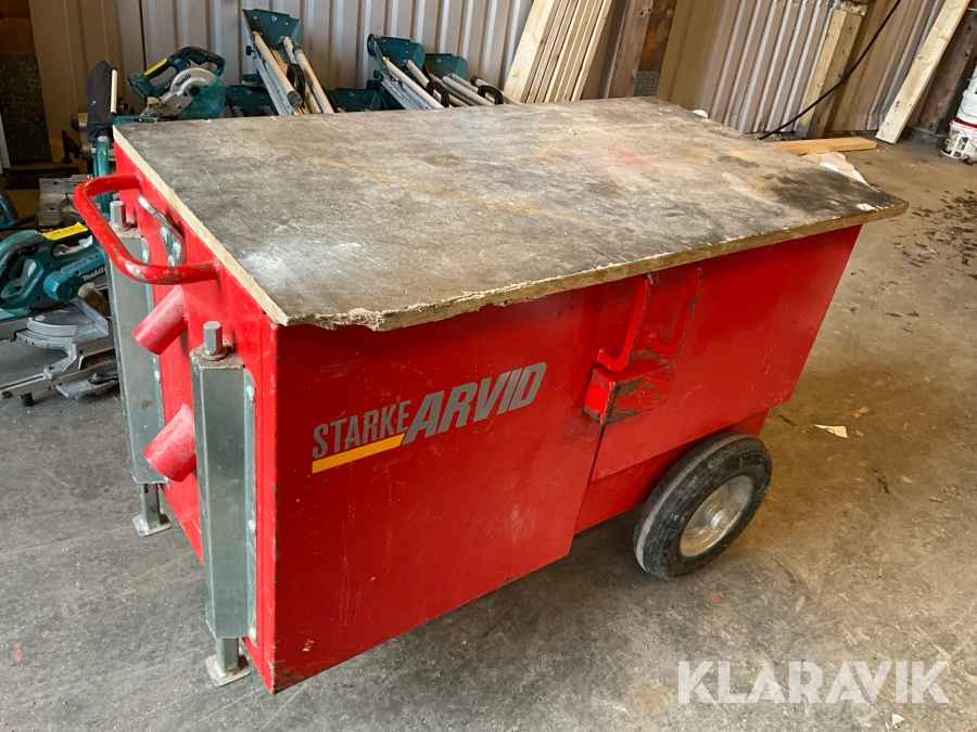 Mobil arbetsbänk Starke Arvid