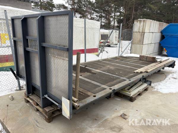Flak på Laxo-ram 6,7X2,48m