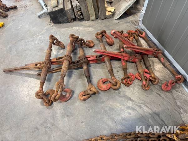 Kättingspännare 8st
