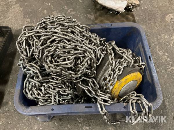 Kedjespel rostfri kedja Yale Lift 360 8meter