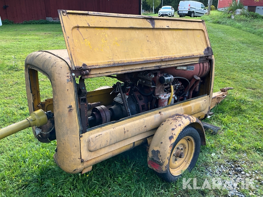 Dieselmotor med PTO / kraftuttag