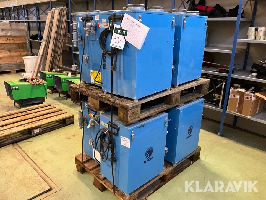 Hetvattenfläkt El-Björn TF 15 HV 8st